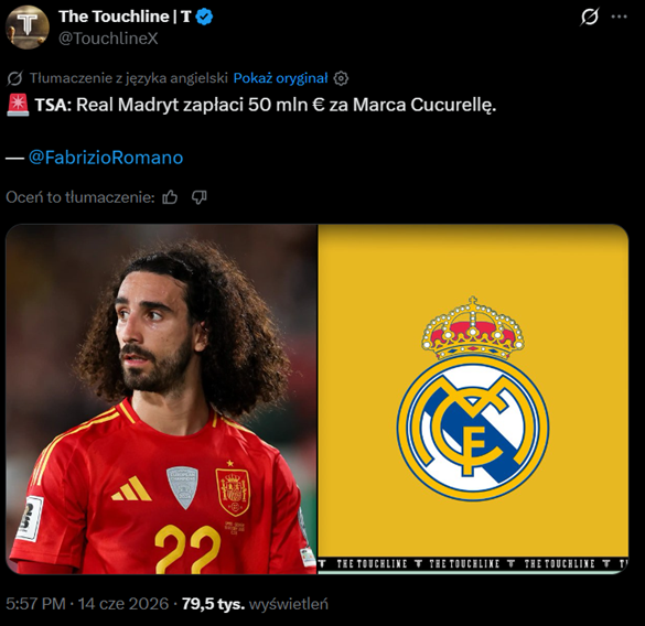HIT! Tyle Real Madryt ZAPŁACI za Cucurellę!